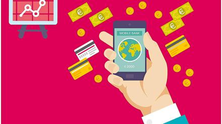 Die Start-ups machen Banken verstärkt Konkurrenz.