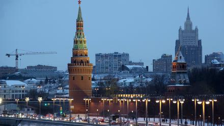 Blick Moskau (Symbolbild).