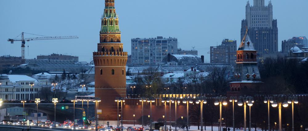 Der Kreml in Moskau.