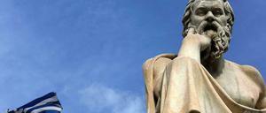 Da hätte auch Sokrates nicht weiter gewusst: Die Regierung in Griechenland zeigt sich nach Angaben der EU-Kommission zu unkooperativ.