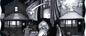 Terror und Alltag: Nina Bunjevacs Mutter in einer Szene aus dem Buch „Vaterland“.