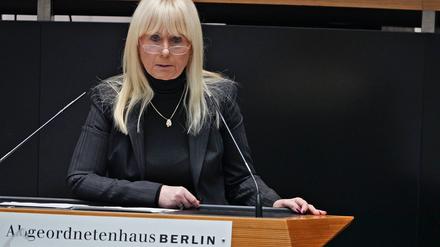 Die Berliner Innensenatorin Iris Spranger (SPD). 