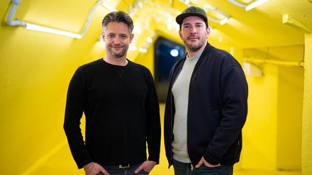 Jan Denecke (l.) und Philipp Köhn, die Gründer von Twelve x Twelve, sehen in der Blockchain-Technologie die Zukunft des Musikmarkts