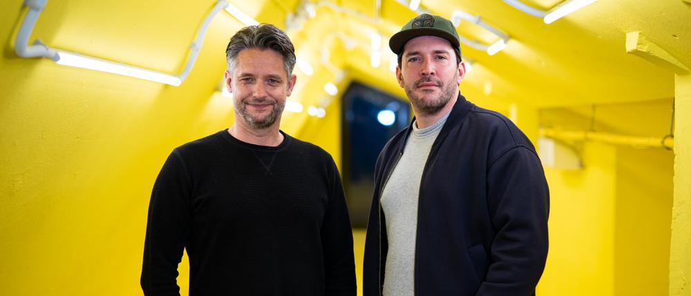 Jan Denecke (l.) und Philipp Köhn, die Gründer von Twelve x Twelve, sehen in der Blockchain-Technologie die Zukunft des Musikmarkts