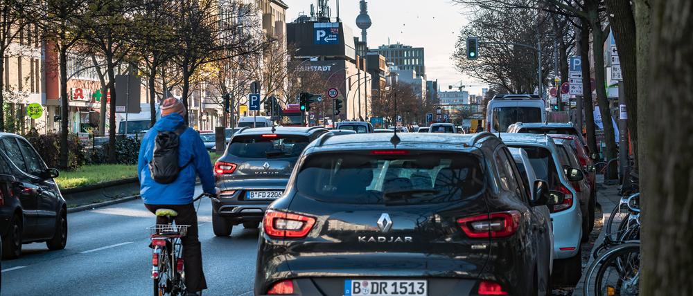 Bis auf der Müllerstraße ein Radweg entsteht, dauert es nochmals länger.
