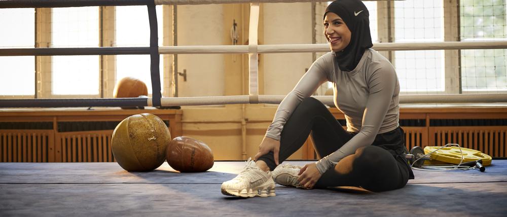 Zeine Nassar wurde 2018 Deutsche Meisterin im Fliegengewicht.