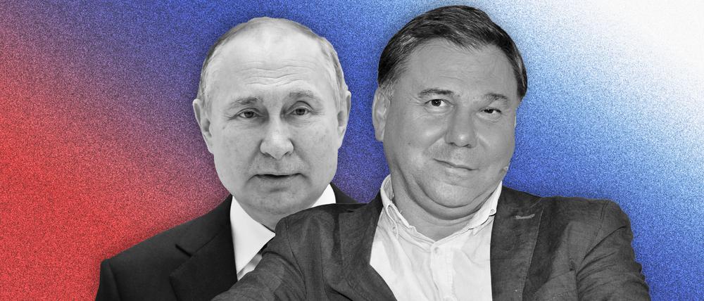 Für den Buchautor Ivan Krastev (rechts) ist ein Abendessen mit dem russischen Präsidenten Wladmir Putin von 2014 eine bleibende Erinnerung.