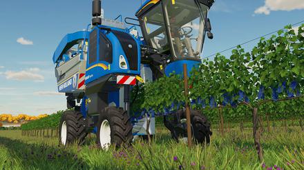 Auf Platz vier der beliebtesten Spiele in Deutschland 2021: der Landwirtschafts-Simulator 22. 