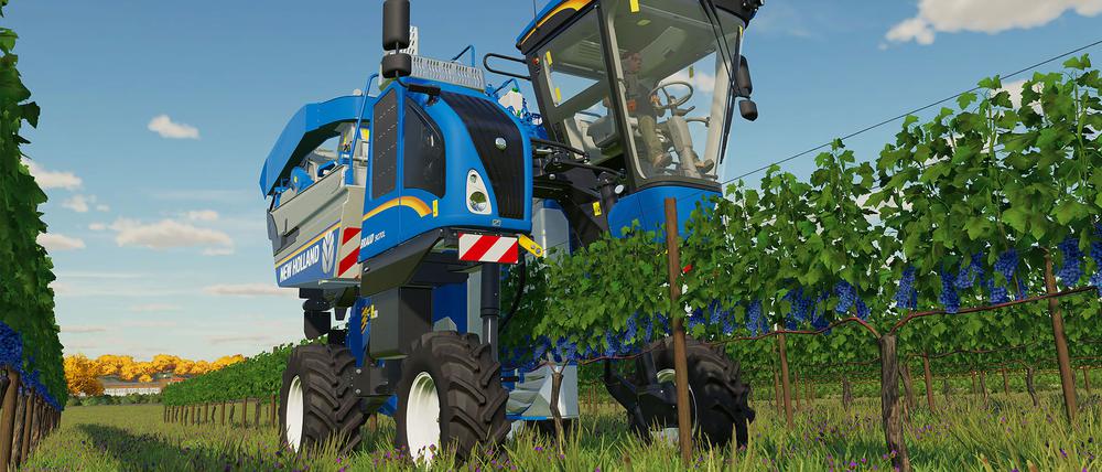 Auf Platz vier der beliebtesten Spiele in Deutschland 2021: der Landwirtschafts-Simulator 22.