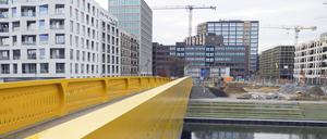Der Bau des Otto-Weidt-Platzes verzögert sich, weil sich Granitblöcke für den Brunnen, der in die Mitte des Platzes soll, derzeit noch in China befinden.