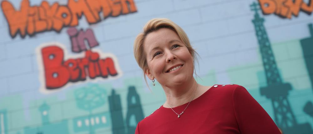 Berlins Regierende Bürgermeisterin Franziska Giffey (SPD).