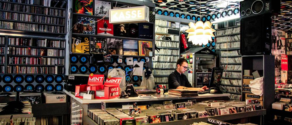 Ewige Jagdgründe. So wie diesen Leipziger Plattenladen stellen sich Vinylfans den Himmel vor.