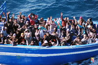 In den vergangenen acht Monaten erreichten über 73.000 Flüchtlinge Italien. Einer von Ihnen war S.D., der im letzten Jahr mit dem Boot von Ägypten aus nach Italien floh.