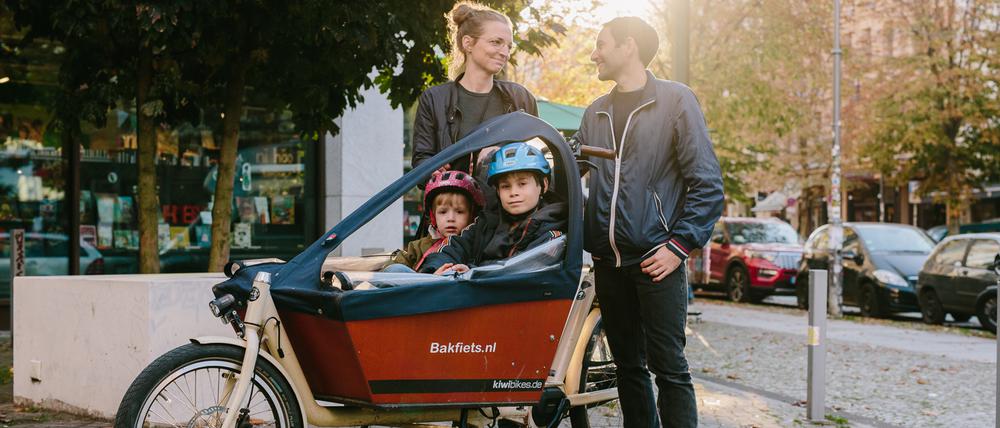 Lastenräder sind längst in der Mitte der Gesellschaft angekommen.