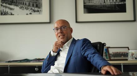 Ex-Staatssekretär, Ex-EZB-Direktor, Ex-Investmentbanker: Jörg Asmussen hatte ein Leben auf der Überholspur. Bis er für die Familie alles aufgab. Foto: Jörg Carstensen