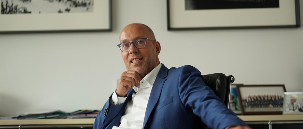 Ex-Staatssekretär, Ex-EZB-Direktor, Ex-Investmentbanker: Jörg Asmussen hatte ein Leben auf der Überholspur. Bis er für die Familie alles aufgab. Foto: Jörg Carstensen