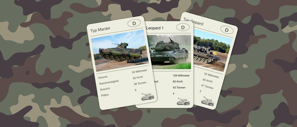 Ein Schützenpanzer der Bundeswehr vom Typ „Marder“.