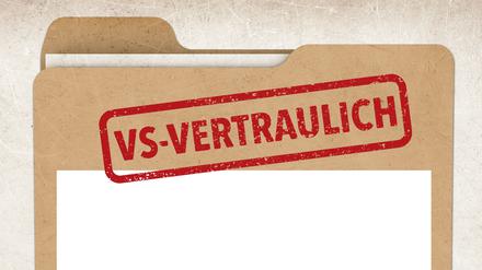 „Verschlusssache – Vertraulich“ ist eine Einstufung für Akten und Informationen, die nicht öffentlich werden sollen.