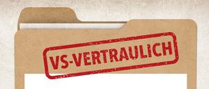 „Verschlusssache – Vertraulich“ ist eine Einstufung für Akten und Informationen, die nicht öffentlich werden sollen.
