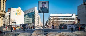 Für mehrere Grundstücke am Checkpoint Charlie hat das Land Berlin vor zwei Jahren Baurecht geschaffen.