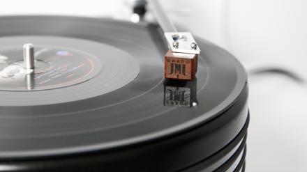 Ein Plattenspieler des britischen Herstellers Nottingham Analogue.
