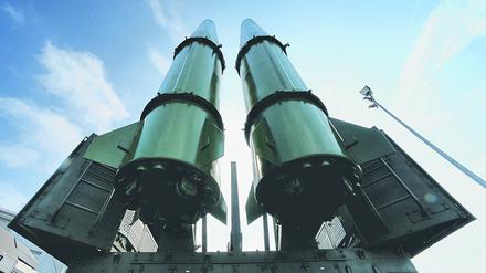Angesichts der Aggression und Drohungen – hier russische Iskander-Raketen – hält Neitzel eine klare Politik zur Eindämmung Russlands für notwendig. 