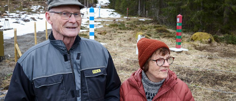 Der 1721 erbaute Hof von Pekka und Anneli Kunnas liegt nur wenige Meter von Russland entfernt.