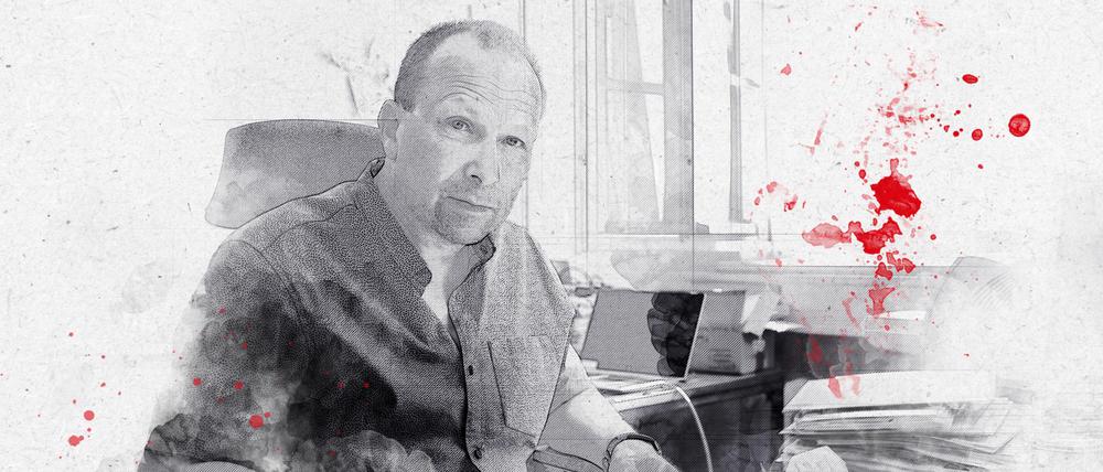 Gestaltung: Tagesspiegel/ Katrin Schuber, Foto: Tagesspiegel/Stefan Weger
Tatort Berlin – Kommissar/ Bernhard Jaß