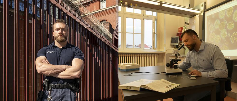 Franek Kowalczyk ist Justizvollzugsbeamter und Abiturient am Abendgymnasium.