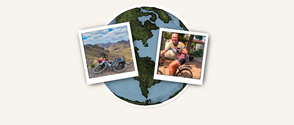 Annika Traser fuhr zwei Jahre mit dem Rad durch drei Amerikas.