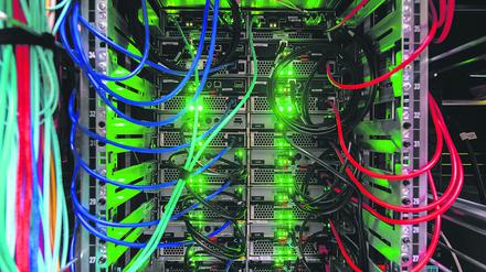 Gestörtes System: Die Gerichte für Straf- und Zivilrecht waren am Montag von allen Netzen abgeschnitten.