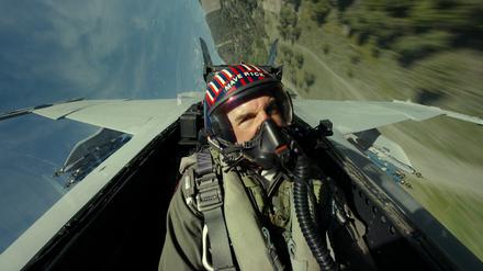 Tom Cruise plays Capt. Pete "Maverick" Mitchell in Top Gun: Maverick from Paramount Pictures, Skydance and Jerry Bruckheimer Films. 