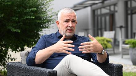 Dirk Zingler ist mittlerweile seit 18 Jahren Präsident des 1. FC Union.