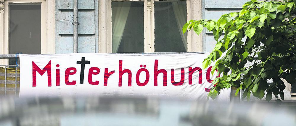 Bis zu 150.000 Berliner Mieterinnen und Mietern droht eine Mieterhöhung, weil die Inflation steigt
