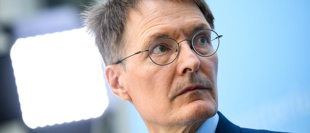 Karl Lauterbach (SPD), Bundesminister für Gesundheit.