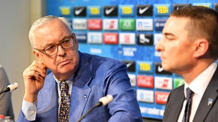 Das Verhältnis von Hertha-Präsident Werner Gegenbauer und Investor Lars Windhorst wurde mit der Zeit zunehmend schwierig.