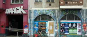 Der alte Knaack-Club in der Greifswalder Straße.