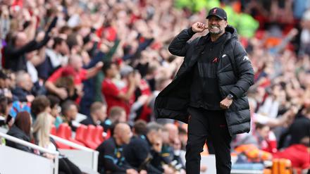 Jürgen Klopp lässt sich feiern. In Liverpool genießt er jetzt schon Legendenstatus.