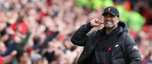 Jürgen Klopp lässt sich feiern. In Liverpool genießt er jetzt schon Legendenstatus.