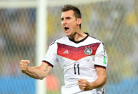 Nationalstürmer: Miroslav Klose bei der Fußball-WM 2014 in Brasilien.