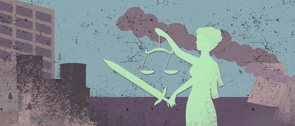 Strategische Klima-Klagen, wie sie Remo Klinger durchführt, sollen mittel- und langfristig eine Gesetzgebung für mehr Klimaschutz bewirken, indem sie vor allem auch Unternehmen in die Pflicht nimmt.
