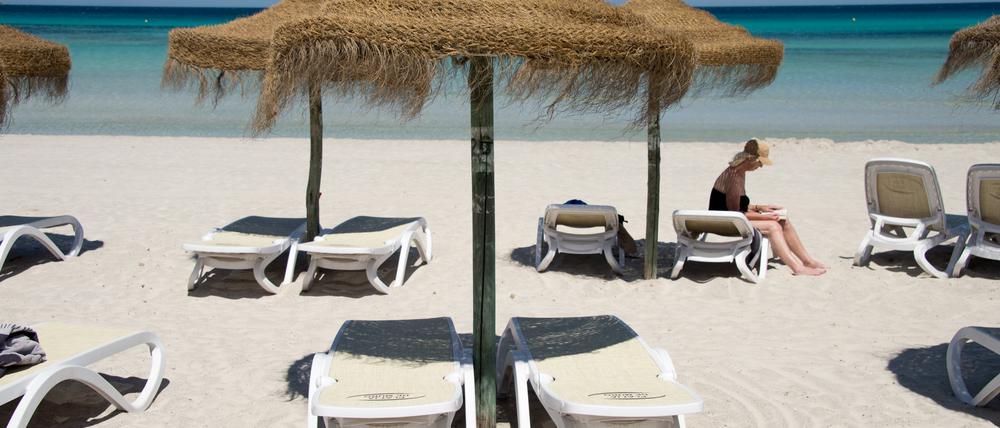 Ganz viel Platz. Mallorca ist die Lieblingsinsel der deutschen Pauschalurlauber, doch für die Insel gibt es eine Reisewarnung. Foto: dpa