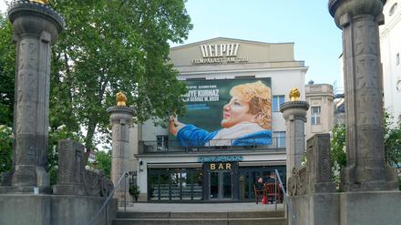 Der Biergarten des Quasimodo an der Kantstraße in Berlin-Charlottenburg.