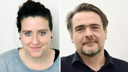 Sie kennen Berlin: Ressortleiterin Anke Myrrhe und ihr Stellvertreter Alexander Fröhlich.