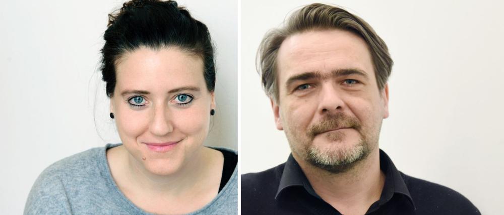 Sie kennen Berlin: Ressortleiterin Anke Myrrhe und ihr Stellvertreter Alexander Fröhlich.
