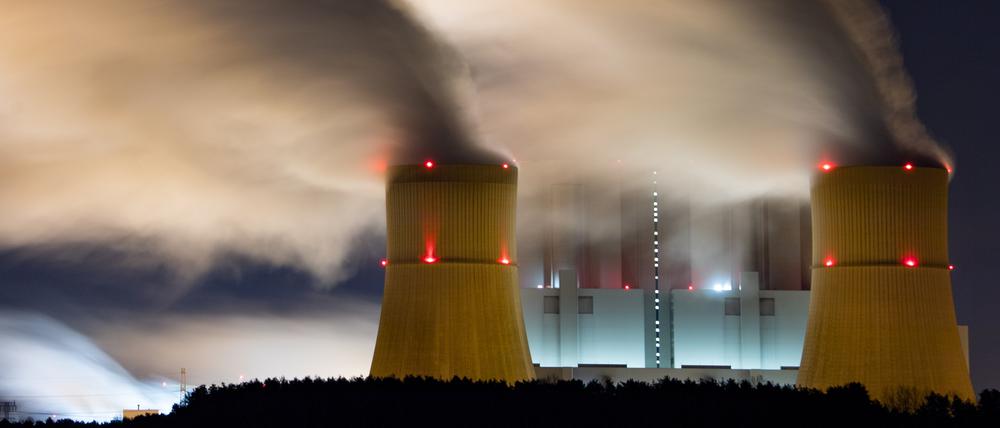 Schwarze Pumpe. Der Kraftwerksstandort ist einer von dreien in der Lausitz.