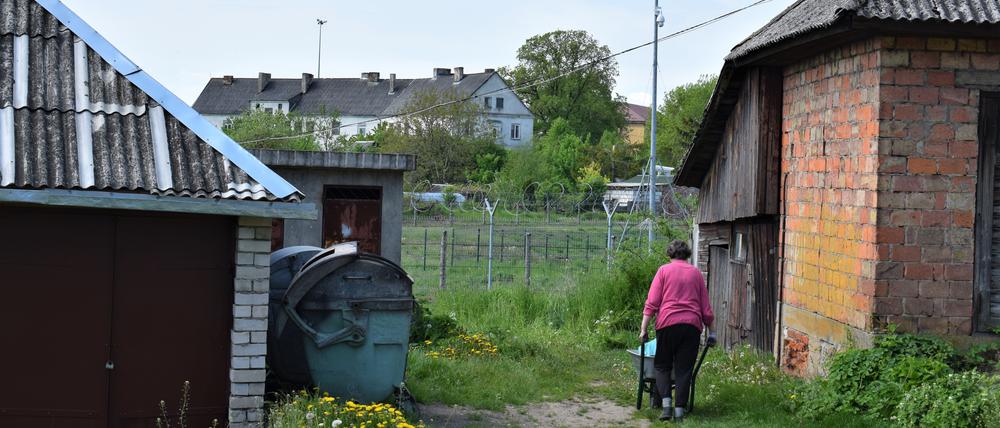 Die Bewohner von Kybartai sind die Schüsse der russischen Armee gewohnt. Unweit der Grenze liegt ein Truppenübungsplatz.