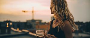 Genau der Moment für einen Sundowner.