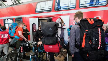 Das Neun-Euro-Ticket sorgte für Chaos auf einigen Bahnhöfen. 