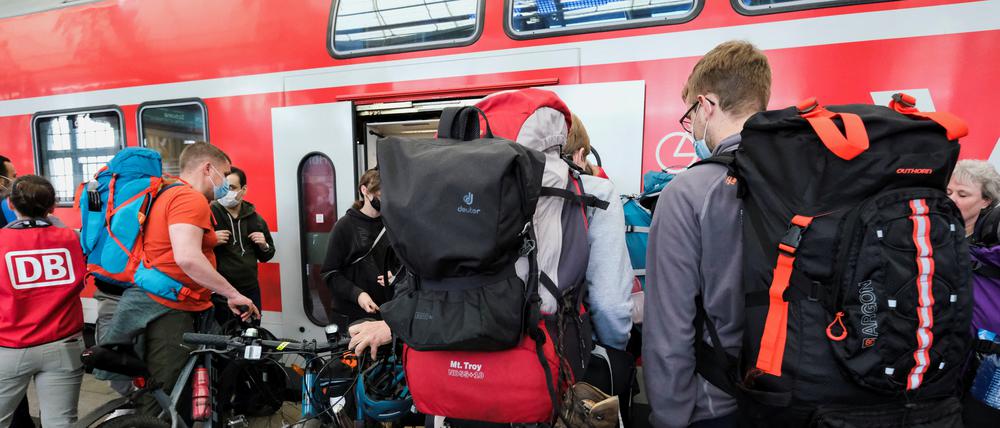 Das Neun-Euro-Ticket sorgte für Chaos auf einigen Bahnhöfen. 